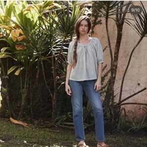 Doen Sia Top in Savoie Stripe